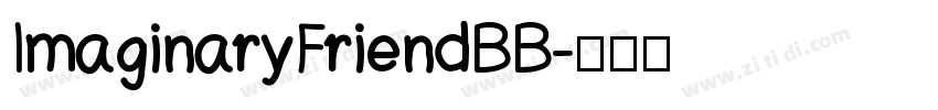 ImaginaryFriendBB字体转换