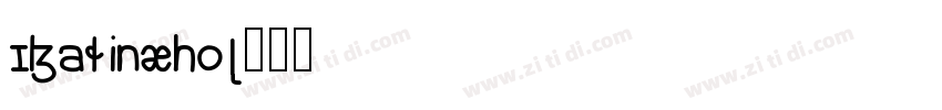IPAMincho字体转换