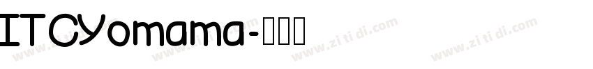 ITCYomama字体转换