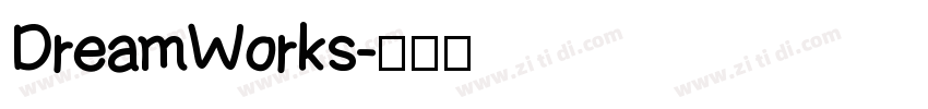 DreamWorks字体转换