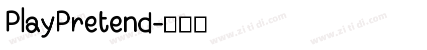 PlayPretend字体转换