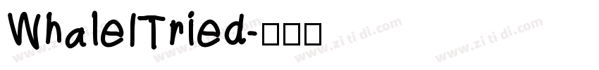 WhaleITried字体转换