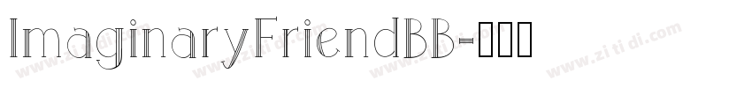 ImaginaryFriendBB字体转换