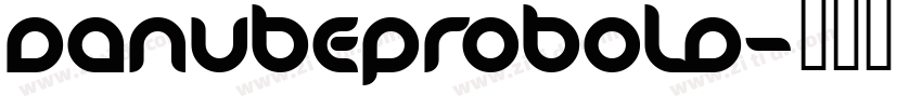 DanubeProBold字体转换