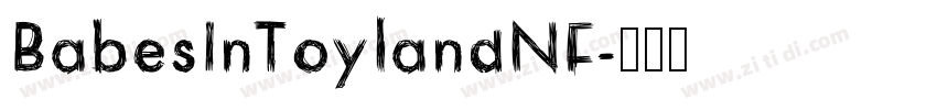 BabesInToylandNF字体转换