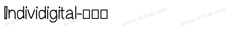 Individigital字体转换