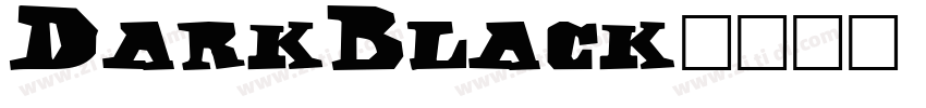 DarkBlack字体转换