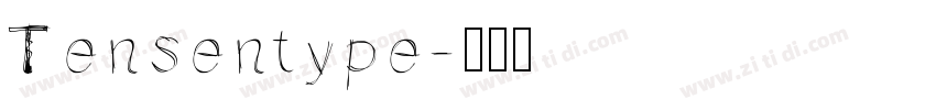 Tensentype字体转换