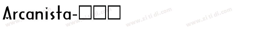 Arcanista字体转换