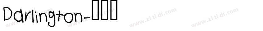 Darlington字体转换