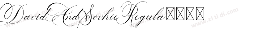 DavidAndSovhieRegula字体转换