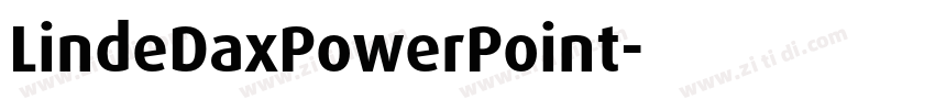 LindeDaxPowerPoint字体转换