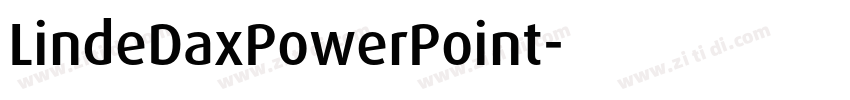 LindeDaxPowerPoint字体转换