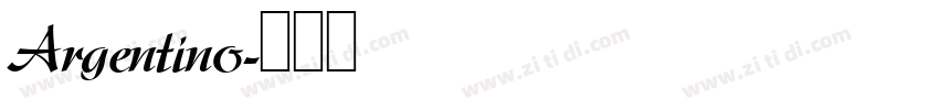 Argentino字体转换