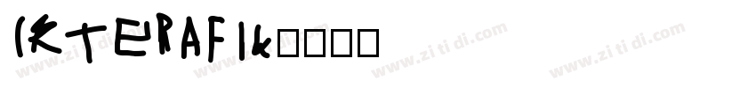 IRTerafik字体转换