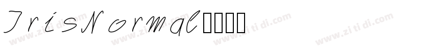 IrisNormal字体转换