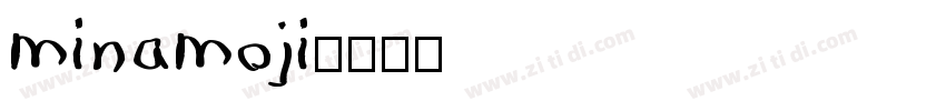 minamoji字体转换