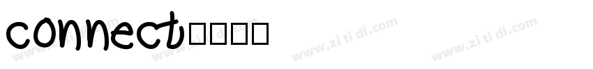 connect字体转换
