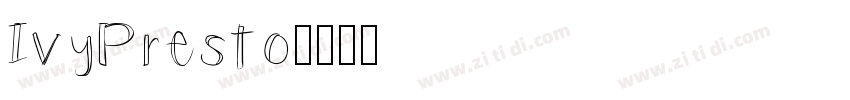 IvyPresto字体转换