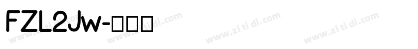 FZL2Jw字体转换