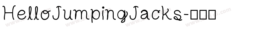 HelloJumpingJacks字体转换