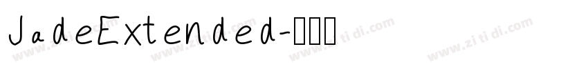 JadeExtended字体转换
