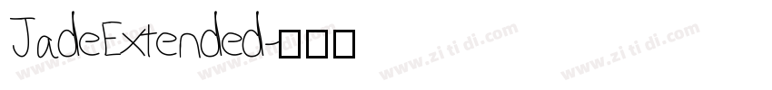 JadeExtended字体转换