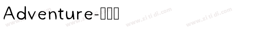 Adventure字体转换