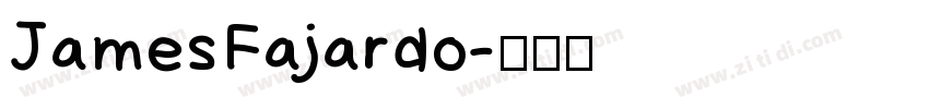 JamesFajardo字体转换
