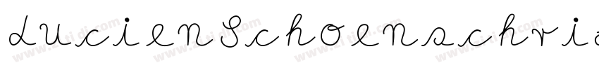 LucienSchoenschriftv字体转换