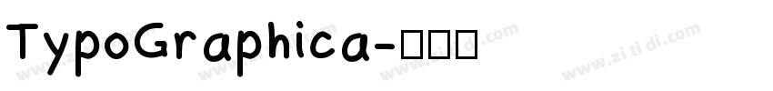 TypoGraphica字体转换