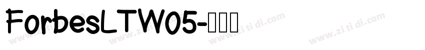 ForbesLTW05字体转换