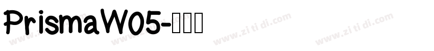 PrismaW05字体转换