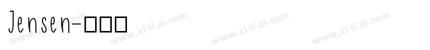 Jensen字体转换