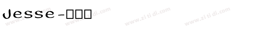Jesse字体转换