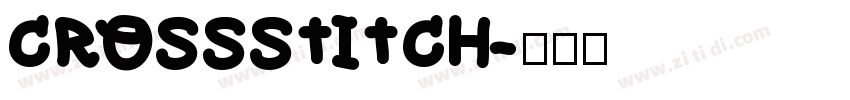 CROSSSTITCH字体转换