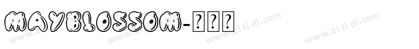 mayblossom字体转换