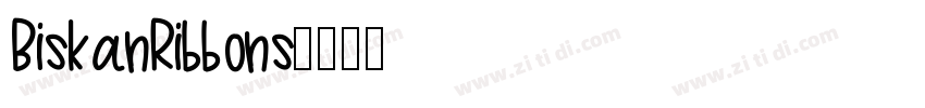 BiskanRibbons字体转换