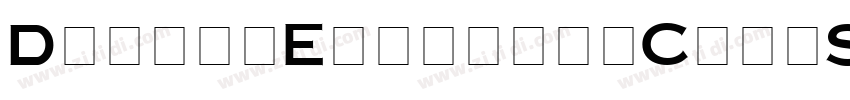 DeicesEngravedCapsS字体转换