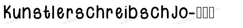 KunstlerschreibschJo字体转换