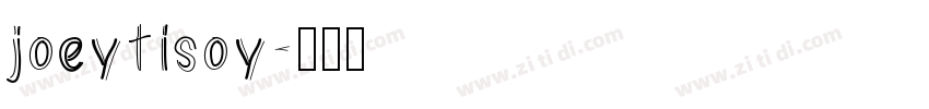 joeytisoy字体转换