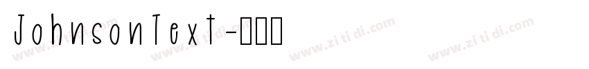 JohnsonText字体转换