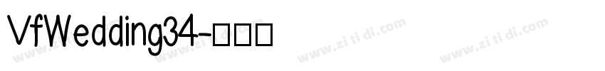 VfWedding34字体转换
