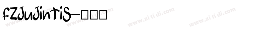 FZJuJinTiS字体转换