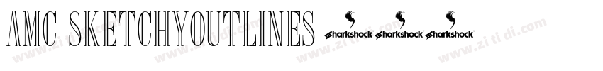 AMC_SketchyOutlines字体转换