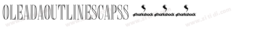 OleadaOutlineSCapsS字体转换