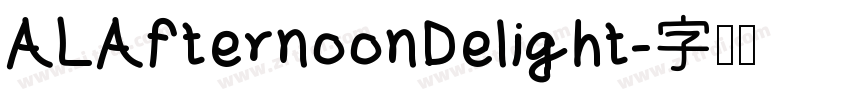 ALAfternoonDelight字体转换