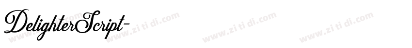 DelighterScript字体转换