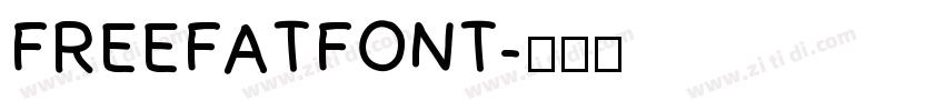FREEFATFONT字体转换