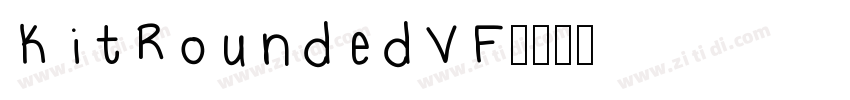KitRoundedVF字体转换